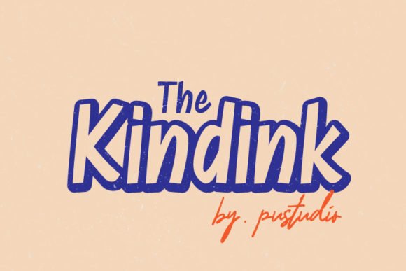 Kindink Font - Featured Image