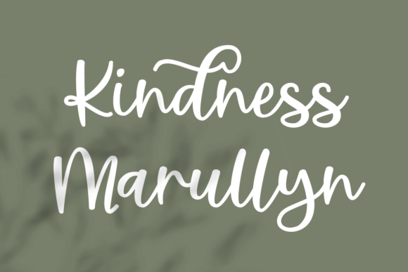 Kindness Marullyn Font - Featured Image