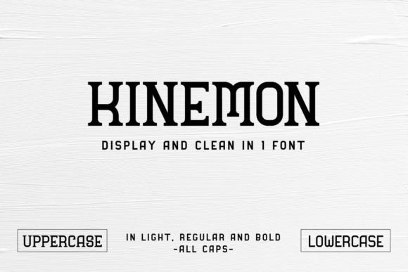 Kinemon Font - Featured Image
