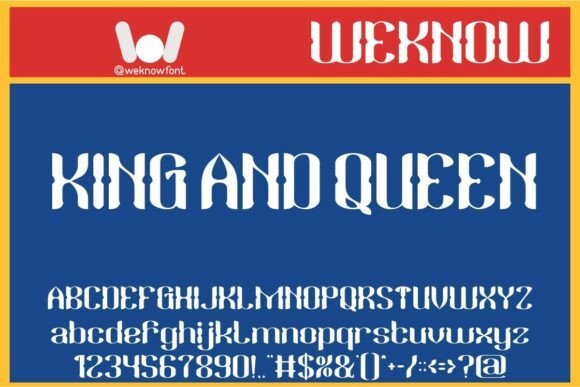 King and Queen Font - Featured Image