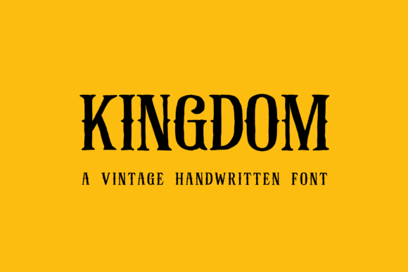 Kingdom Font - Featured Image
