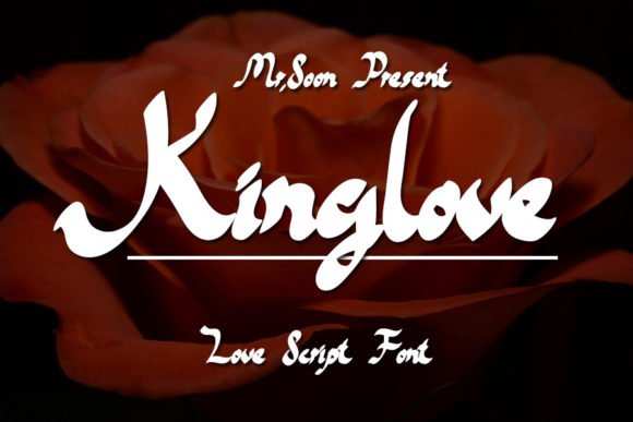 Kinglove Font - Featured Image