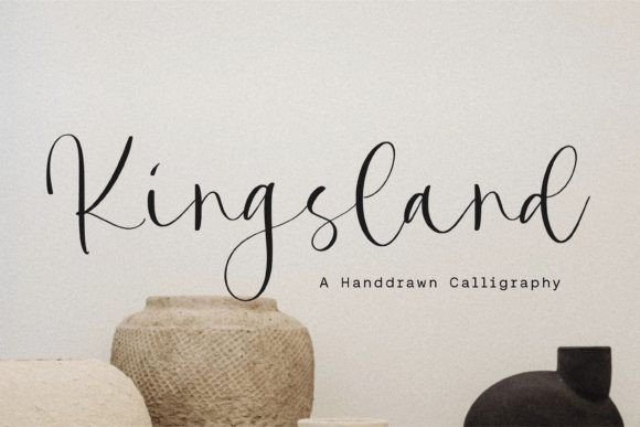 Kingsland Font - Featured Image