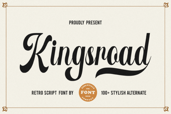Kingsroad Font - Featured Image