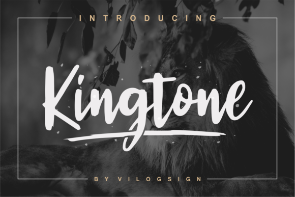 Kingtone Font - Featured Image