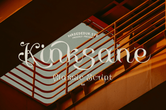 Kinksane Font - Featured Image