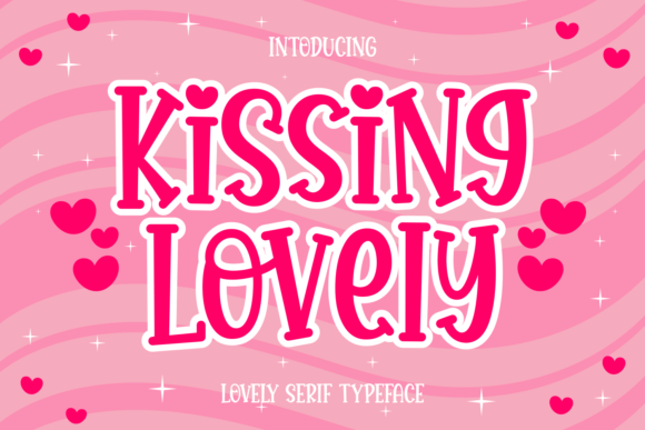 Kissing Lovely Font - Featured Image