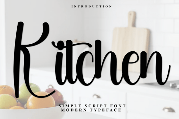 Kitchen Font - Featured Image