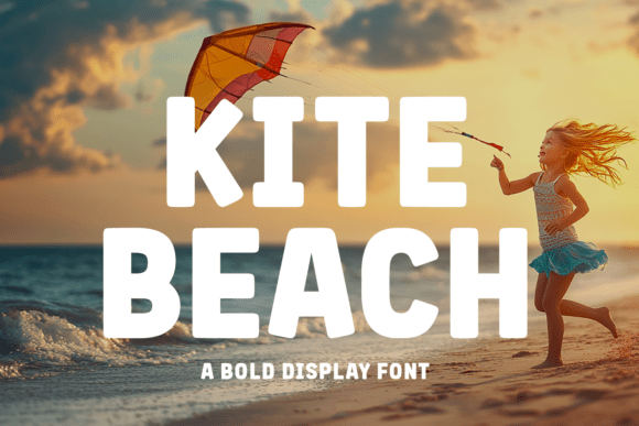 Kite Beach Font - Featured Image