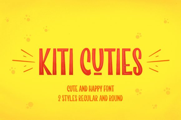 Kiti Cuties Font - Featured Image