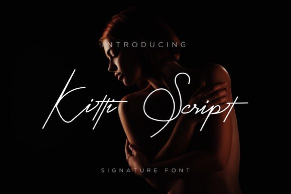 Kitti Script Font - Featured Image