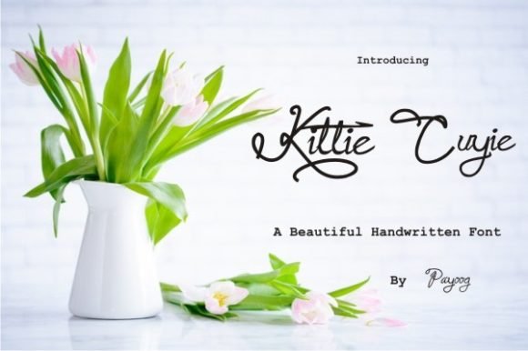 Kittie Cuyie Font - Featured Image