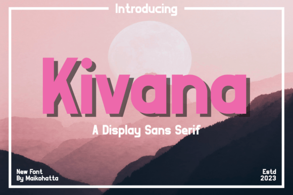Kivana Font - Featured Image