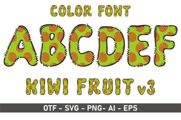 Kiwi V3 Font - Featured Image
