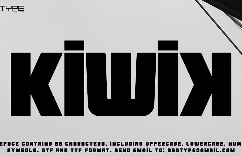 Kiwik Font - Featured Image