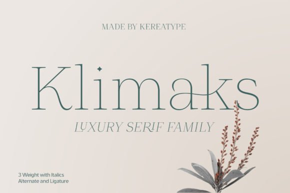 Klimaks Font - Featured Image