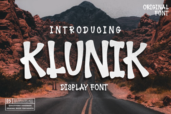 Klunik Font - Featured Image